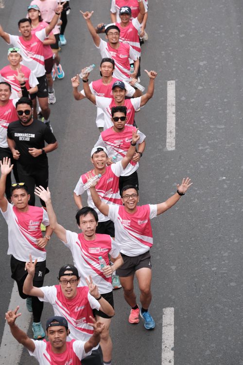 Race photo from Smartfren Run 2024 Vibes