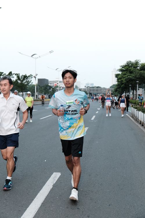 Race photo from Lari Bareng Yuk!
