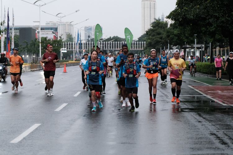Race photo from Road to BAF Lions Run 2024
