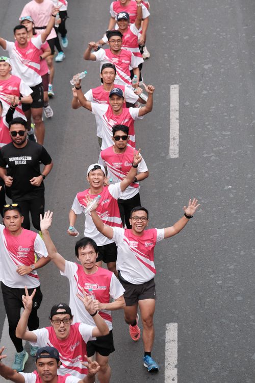 Race photo from Smartfren Run 2024 Vibes