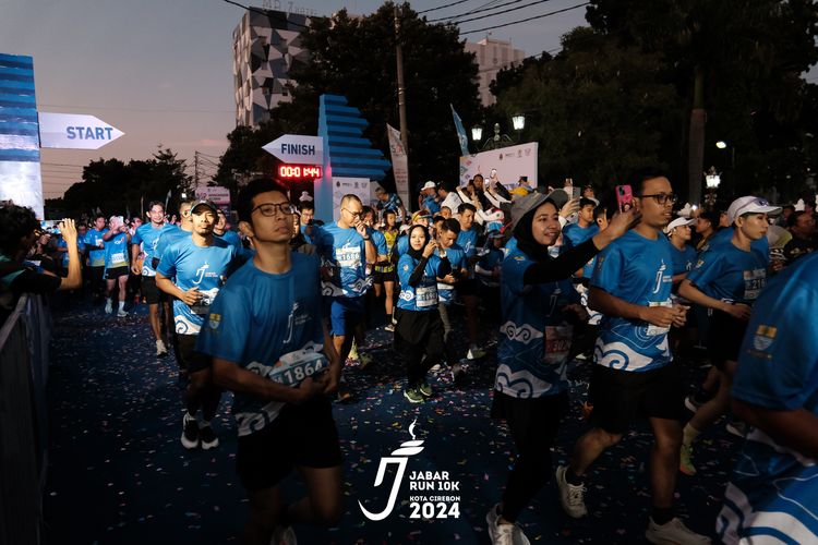 Race photo from Jabar Run 10K 2024