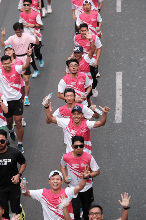 Race photo from Smartfren Run 2024 Vibes