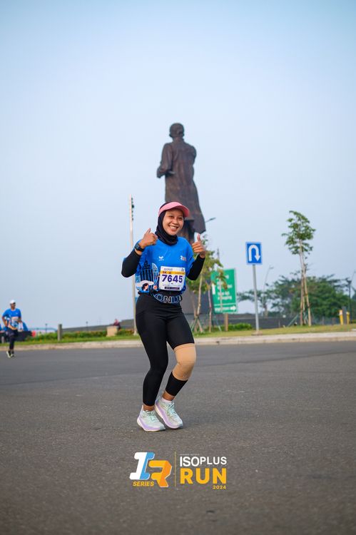 Race photo from ISOPlus Run 2024 Jakarta