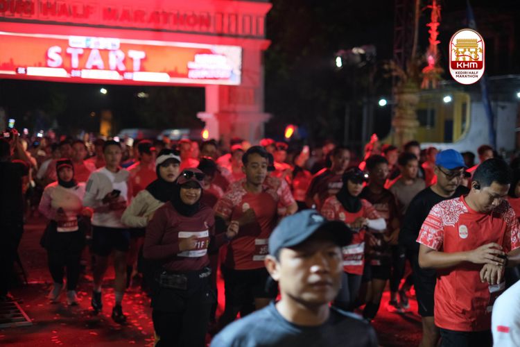 Race photo from Kediri Half Marathon 2025