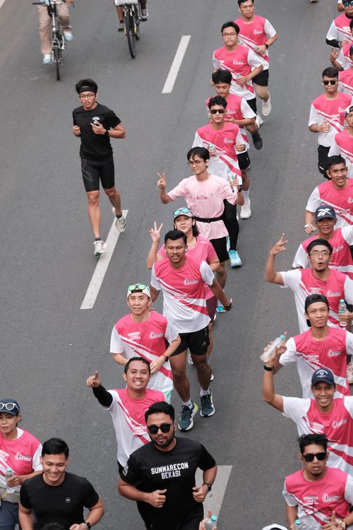 Race photo from Smartfren Run 2024 Vibes