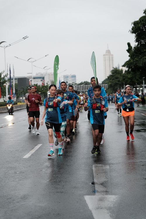 Race photo from Road to BAF Lions Run 2024
