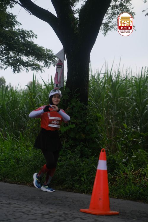 Race photo from Kediri Half Marathon 2025