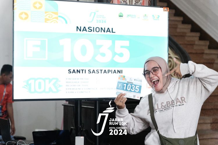 Race photo from Jabar Run 10K 2024
