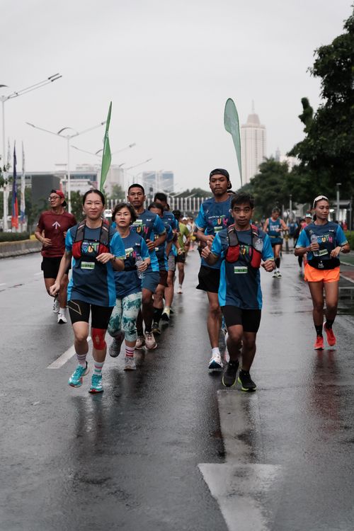 Race photo from Road to BAF Lions Run 2024