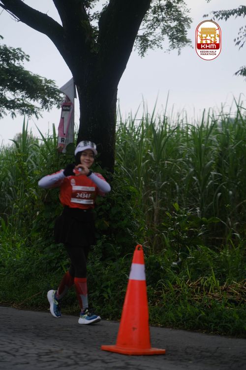 Race photo from Kediri Half Marathon 2025