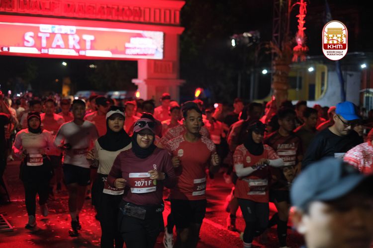 Race photo from Kediri Half Marathon 2025