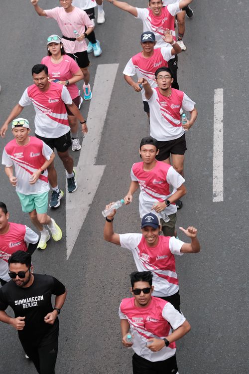 Race photo from Smartfren Run 2024 Vibes