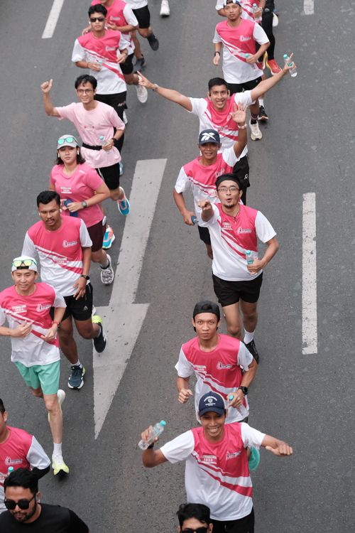 Race photo from Smartfren Run 2024 Vibes