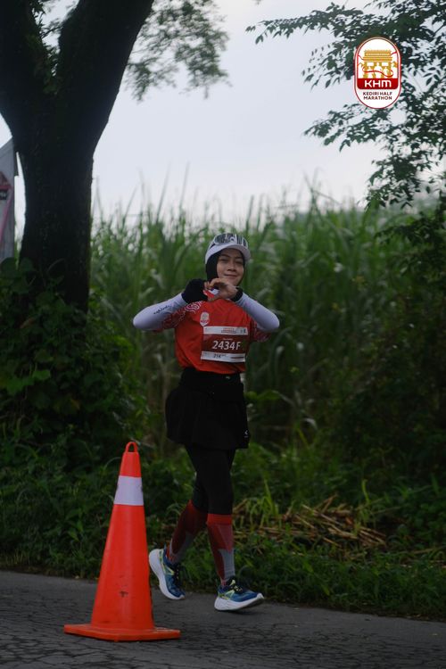 Race photo from Kediri Half Marathon 2025