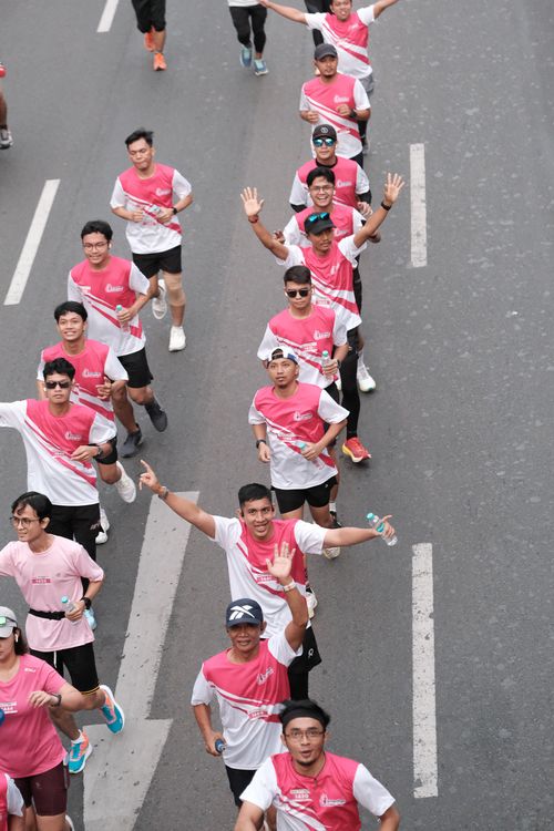Race photo from Smartfren Run 2024 Vibes
