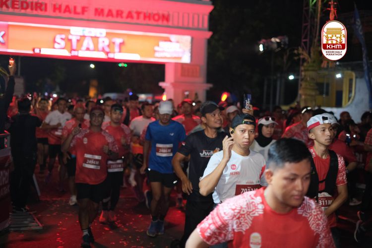 Race photo from Kediri Half Marathon 2025