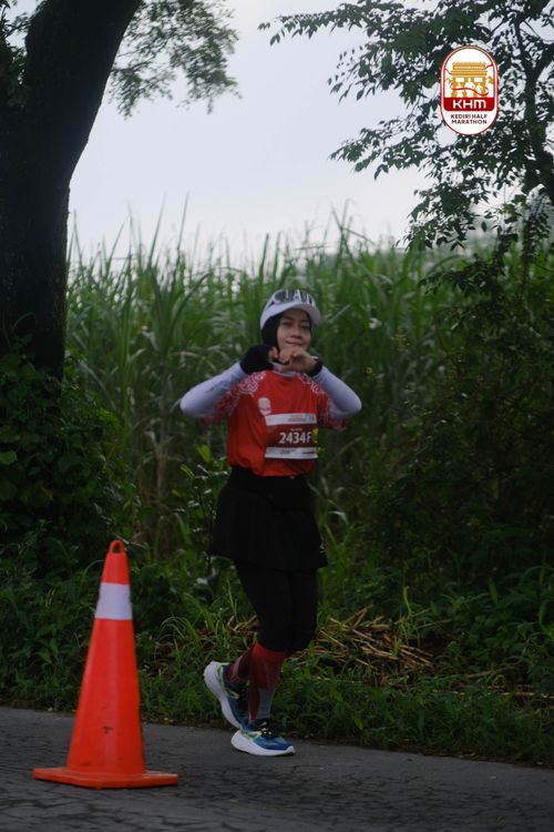 Race photo from Kediri Half Marathon 2025