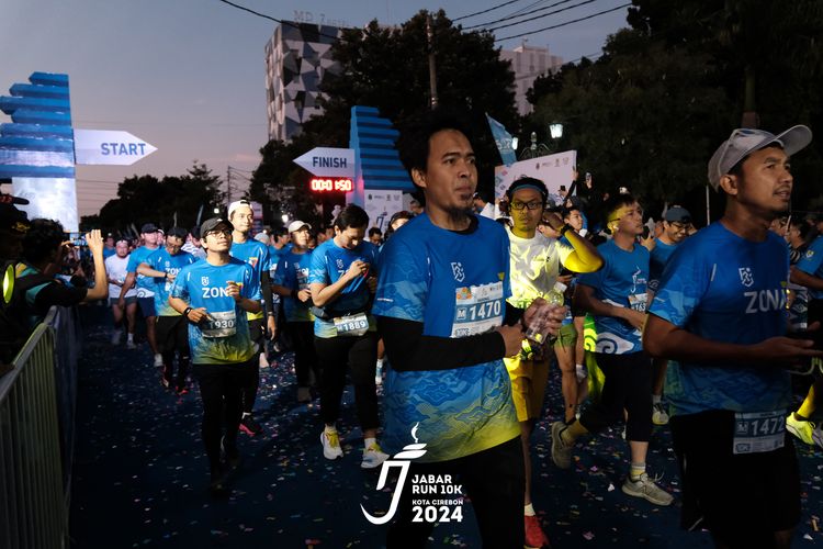 Race photo from Jabar Run 10K 2024