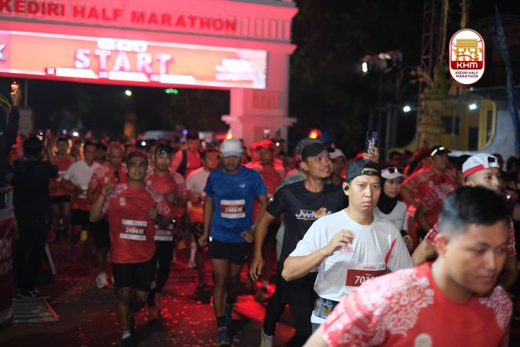 Race photo from Kediri Half Marathon 2025