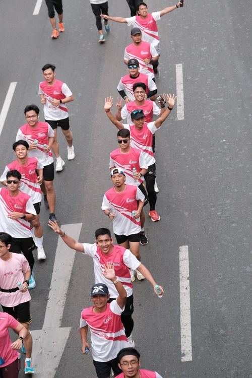 Race photo from Smartfren Run 2024 Vibes