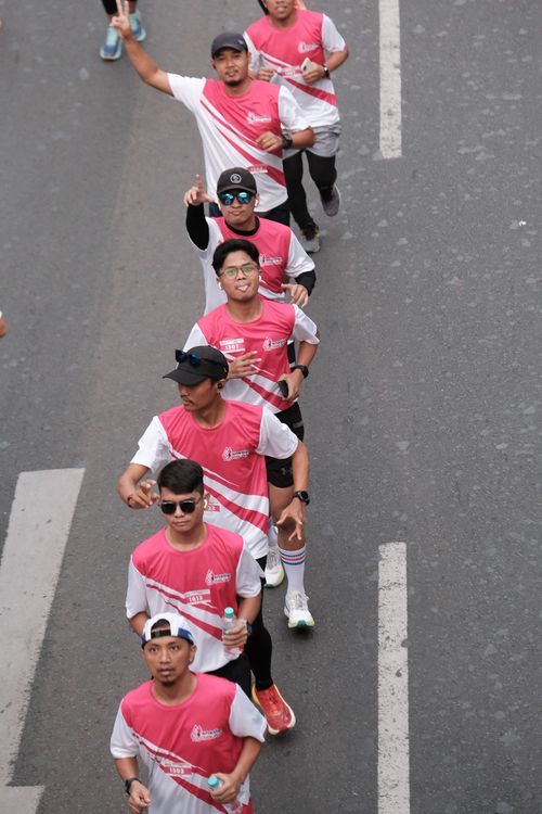 Race photo from Smartfren Run 2024 Vibes