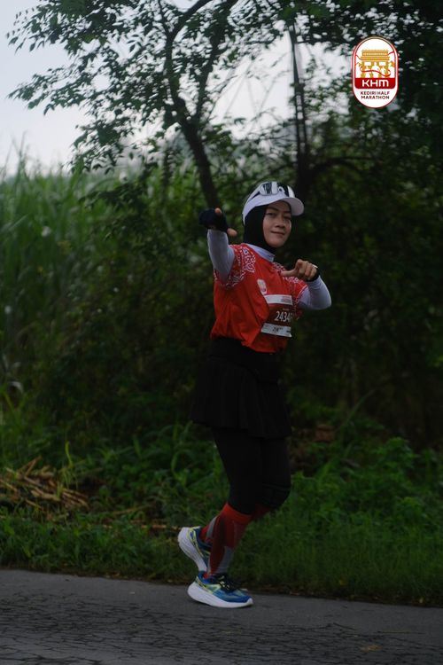 Race photo from Kediri Half Marathon 2025