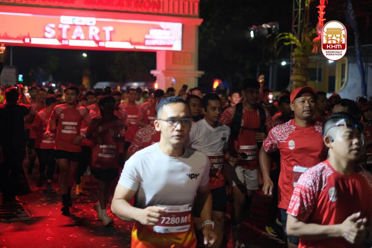 Race photo from Kediri Half Marathon 2025
