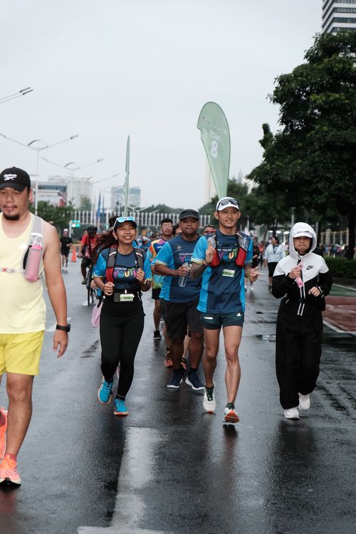 Race photo from Road to BAF Lions Run 2024
