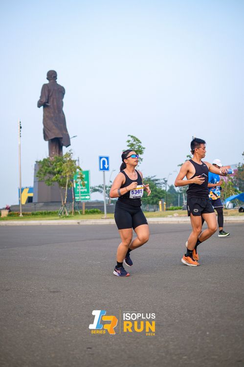 Race photo from ISOPlus Run 2024 Jakarta