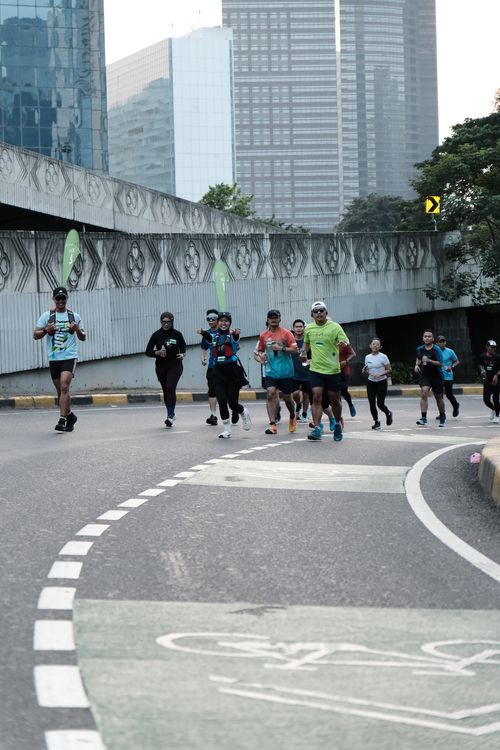 Race photo from Lari Bareng Yuk!