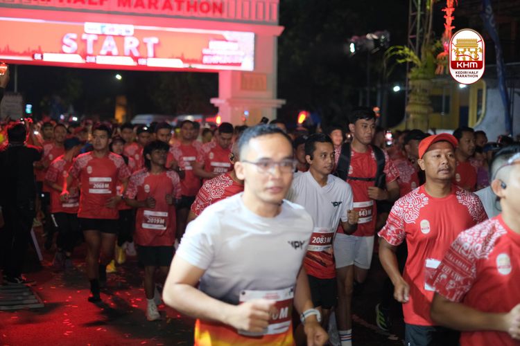 Race photo from Kediri Half Marathon 2025