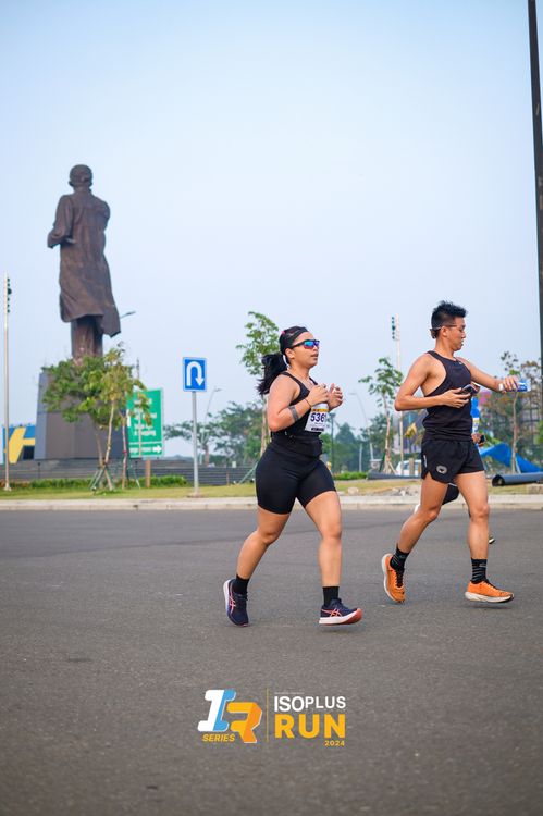 Race photo from ISOPlus Run 2024 Jakarta