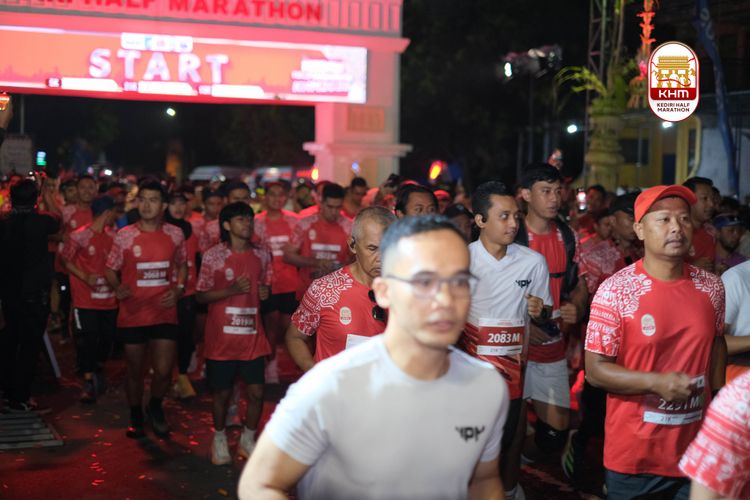 Race photo from Kediri Half Marathon 2025