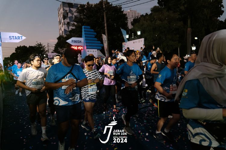 Race photo from Jabar Run 10K 2024