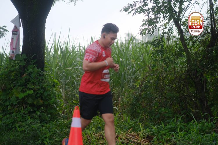Race photo from Kediri Half Marathon 2025