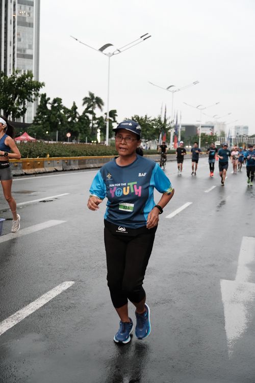 Race photo from Road to BAF Lions Run 2024