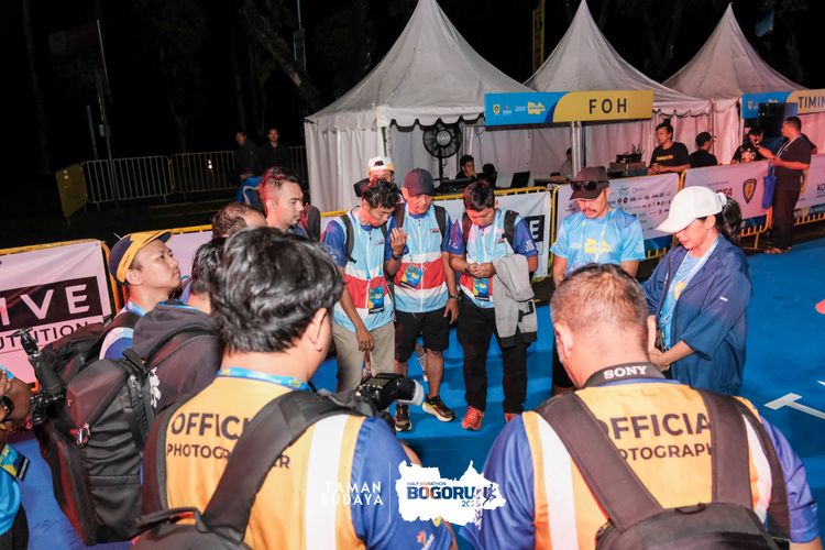 Race photo from Taman Budaya x BOGORUN 2025