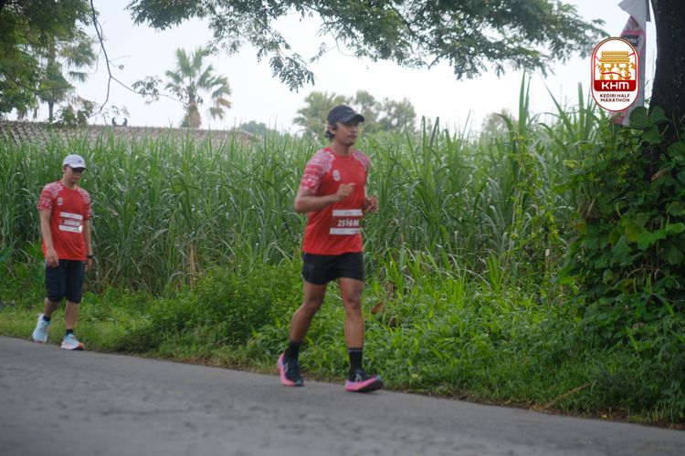 Race photo from Kediri Half Marathon 2025