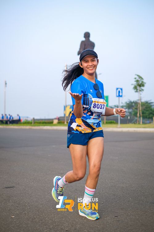 Race photo from ISOPlus Run 2024 Jakarta