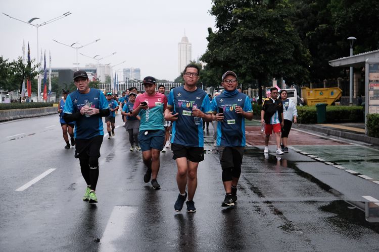 Race photo from Road to BAF Lions Run 2024