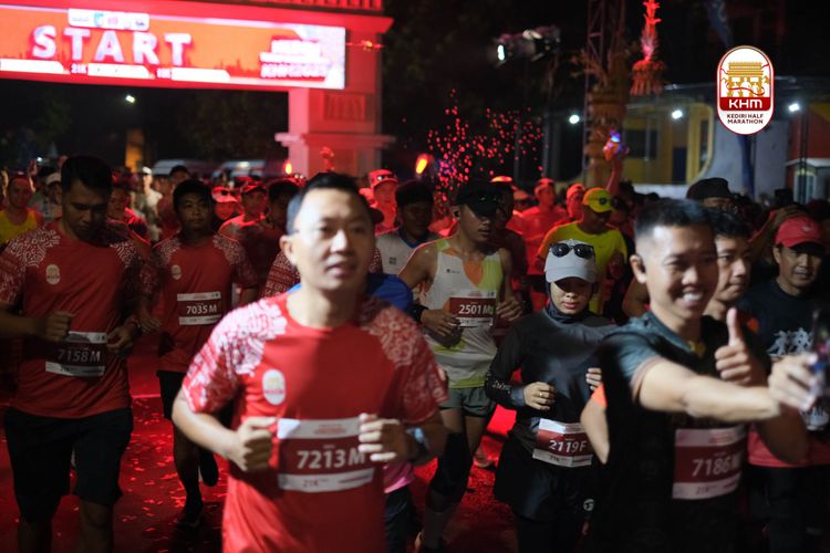 Race photo from Kediri Half Marathon 2025