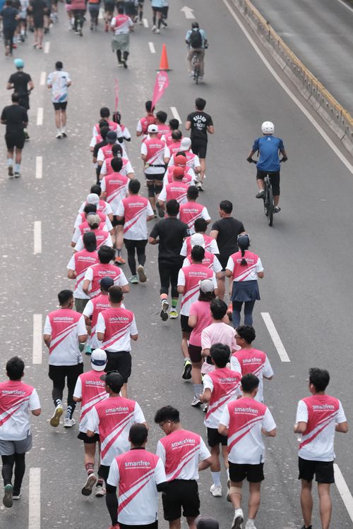 Race photo from Smartfren Run 2024 Vibes