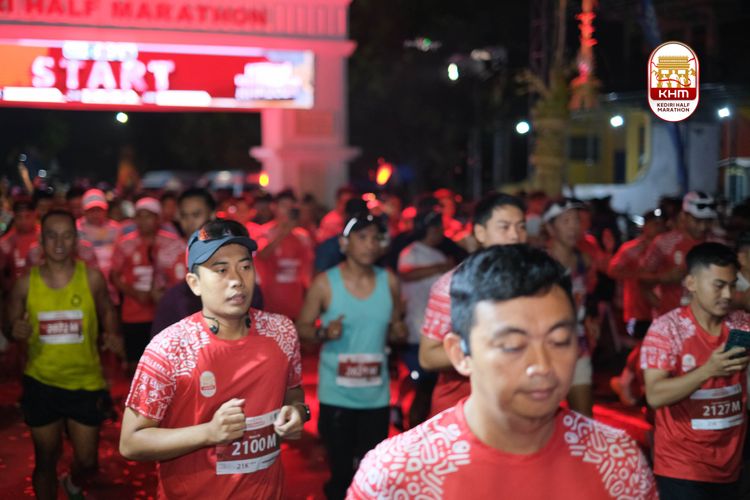Race photo from Kediri Half Marathon 2025