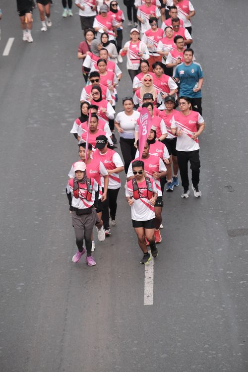 Race photo from Smartfren Run 2024 Vibes