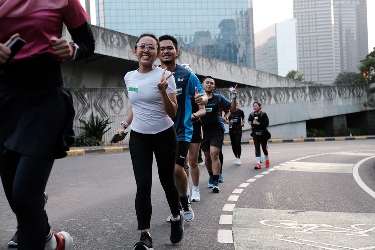 Race photo from Lari Bareng Yuk!