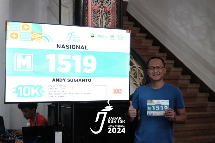 Race photo from Jabar Run 10K 2024