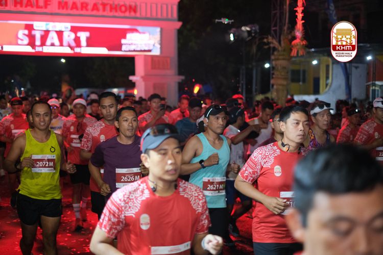 Race photo from Kediri Half Marathon 2025