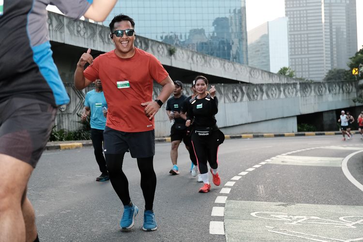 Race photo from Lari Bareng Yuk!