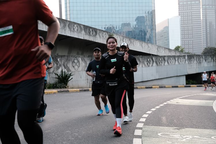 Race photo from Lari Bareng Yuk!