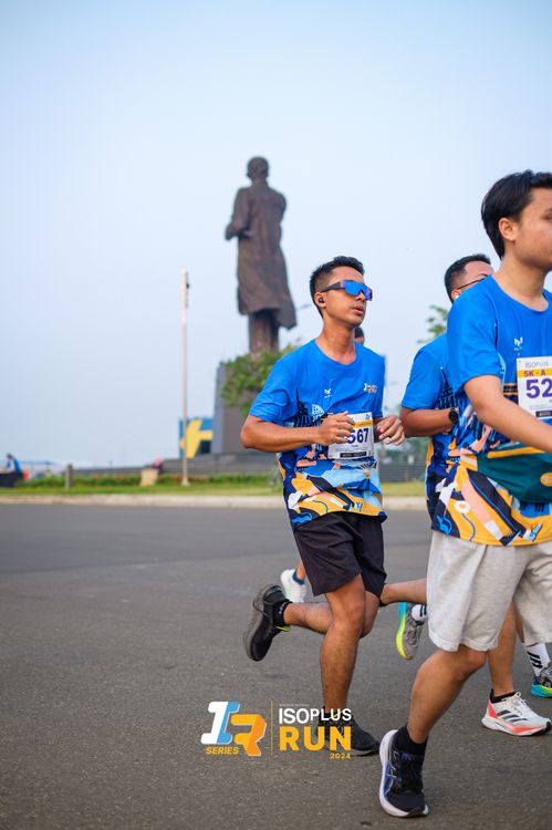 Race photo from ISOPlus Run 2024 Jakarta